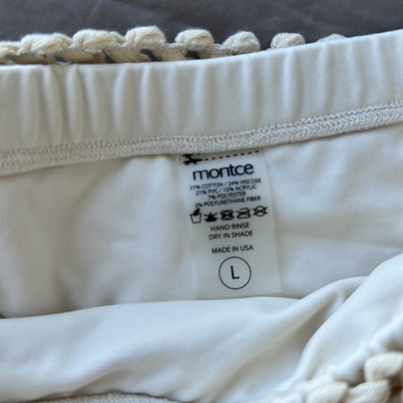 Montce natural French texture top can be worn as a bathing suit - Picture 7 of 8